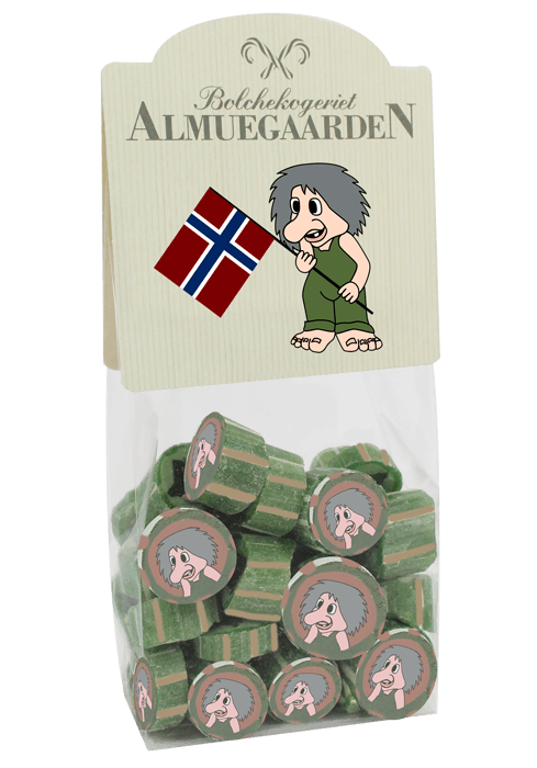 Almuegaarden Drops Norske Troll m/smak av karamell