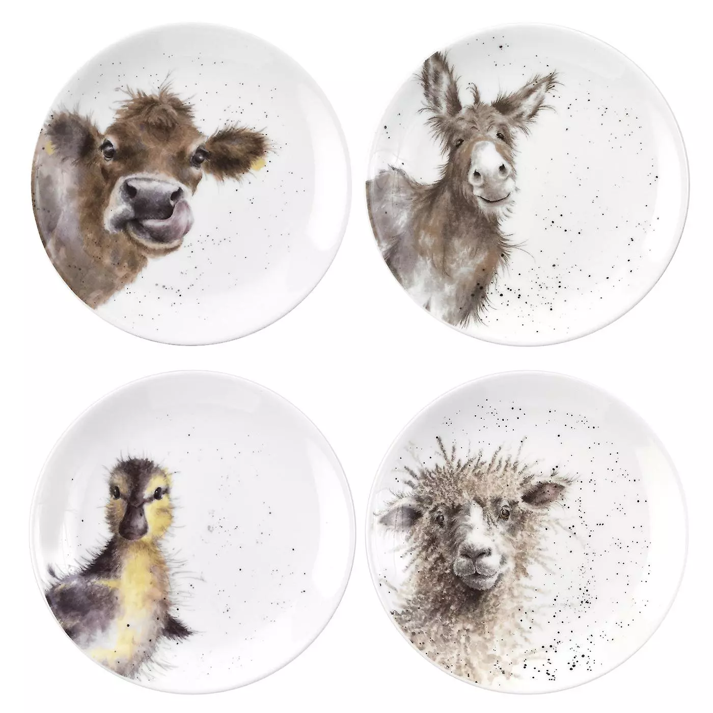 Wrendale Asjett 4 pkn 16,5 cm assortert