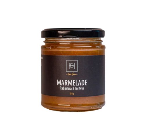 Amundsen Marmelade - Rabarbra & hvitvin