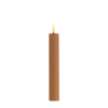 DELUXE Batterilys Kronelys 15 cm 2 pk Caramel