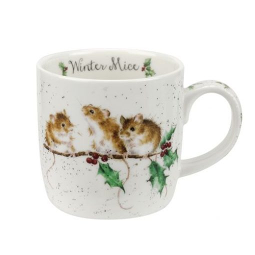 Wrendale Krus WINTER MICE MUG