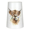 Wrendale Vase 20 cm Daisy cow