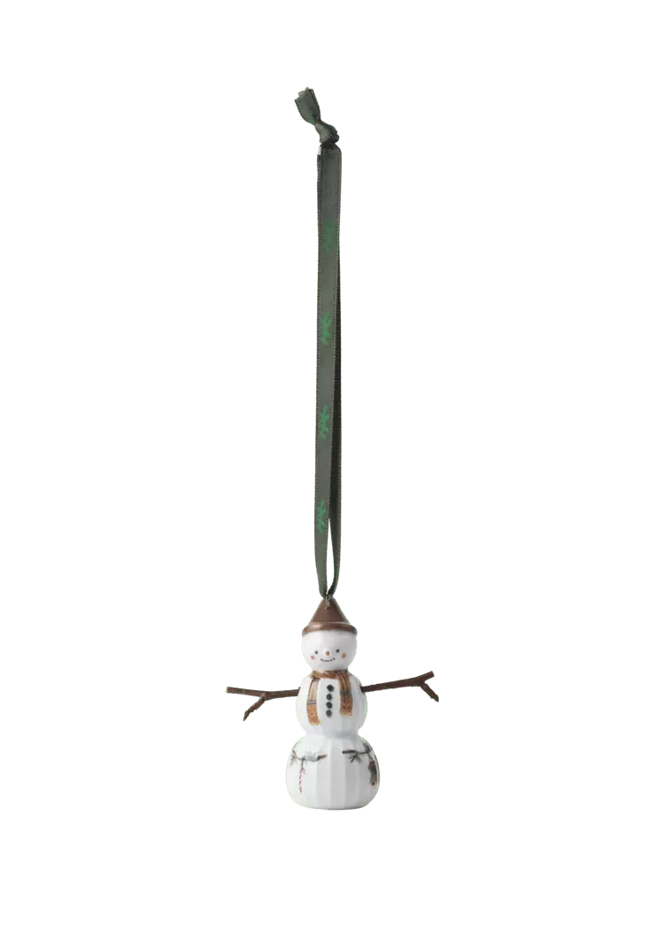 Hammershøi Christmas Snøgutt hengende H7 hvit m/deko