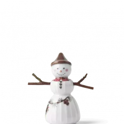 Hammershøi Christmas Snøjente H8 cm hvit m/deko