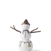Hammershøi Christmas Snøgutt H9 hvit m/deko