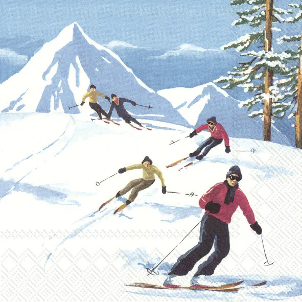 IHR Servietter lunch 33x33 cm APRES SKI