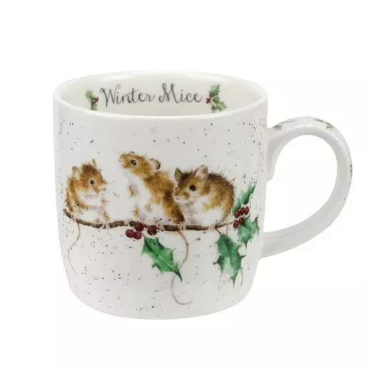 Wrendale Krus WINTER MICE MUG
