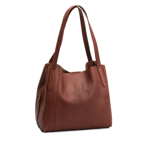 Tote bag medium Cognac House of Sajaco