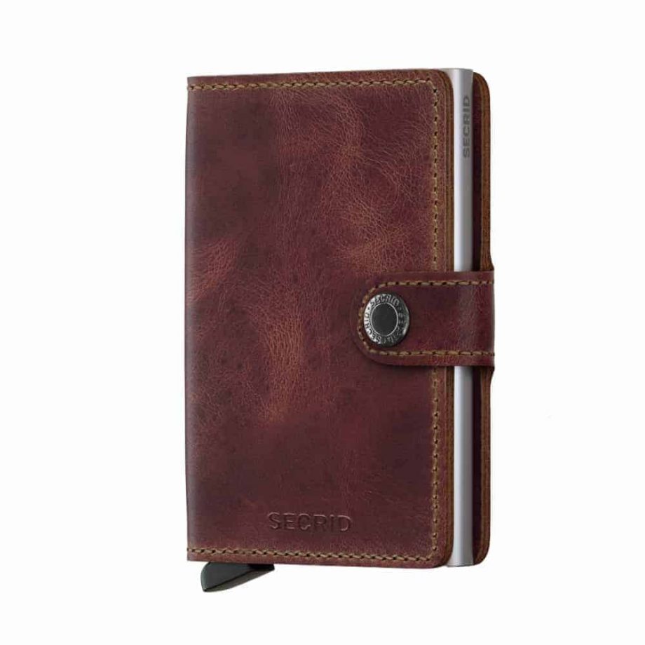 Secrid Miniwallet vintage brown