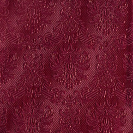 Elegance Servietter 40x40 cm Middag Ruby Red