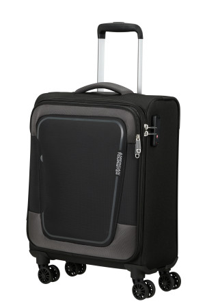 American Tourister Koffert Pulsonic spinner 55/20 Asphalt Svart