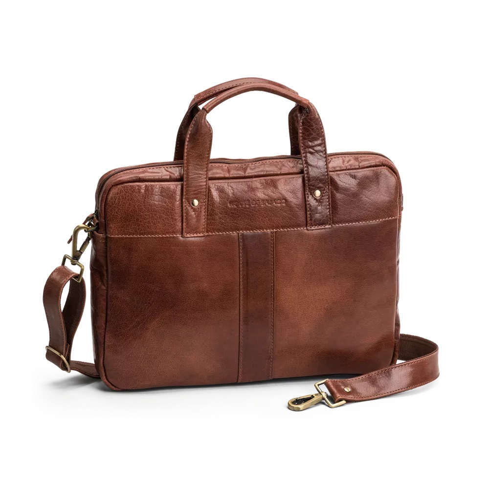 Sajaco laptopbag 15,4 " cognac