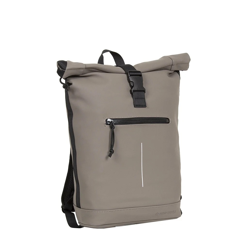 New Rebels MART-New York Rolltop Sekk Taupe