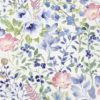 Ihr Servietter Lunch INDIGO FLOWERS light grey