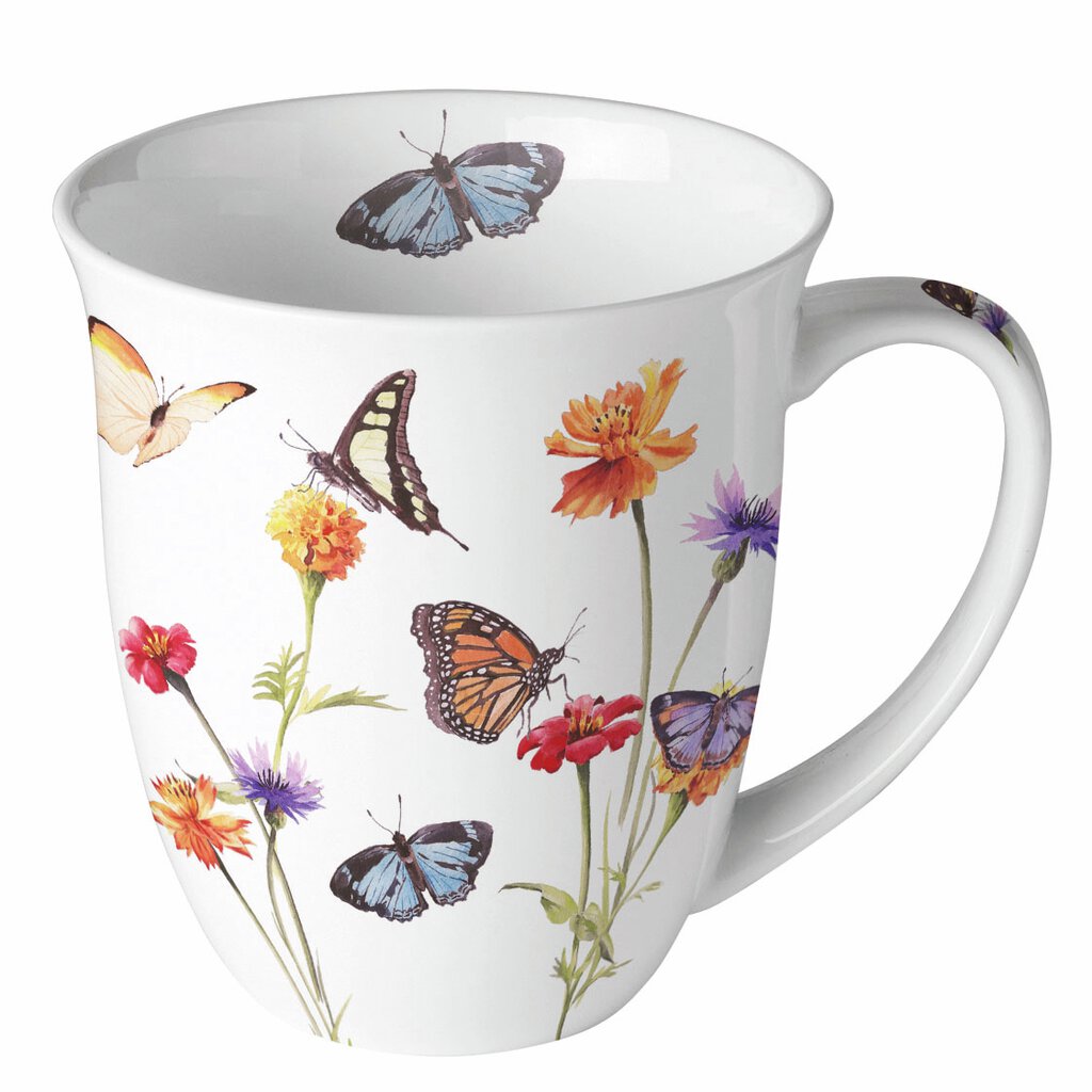 Ambiente krus, Butterfly garden white