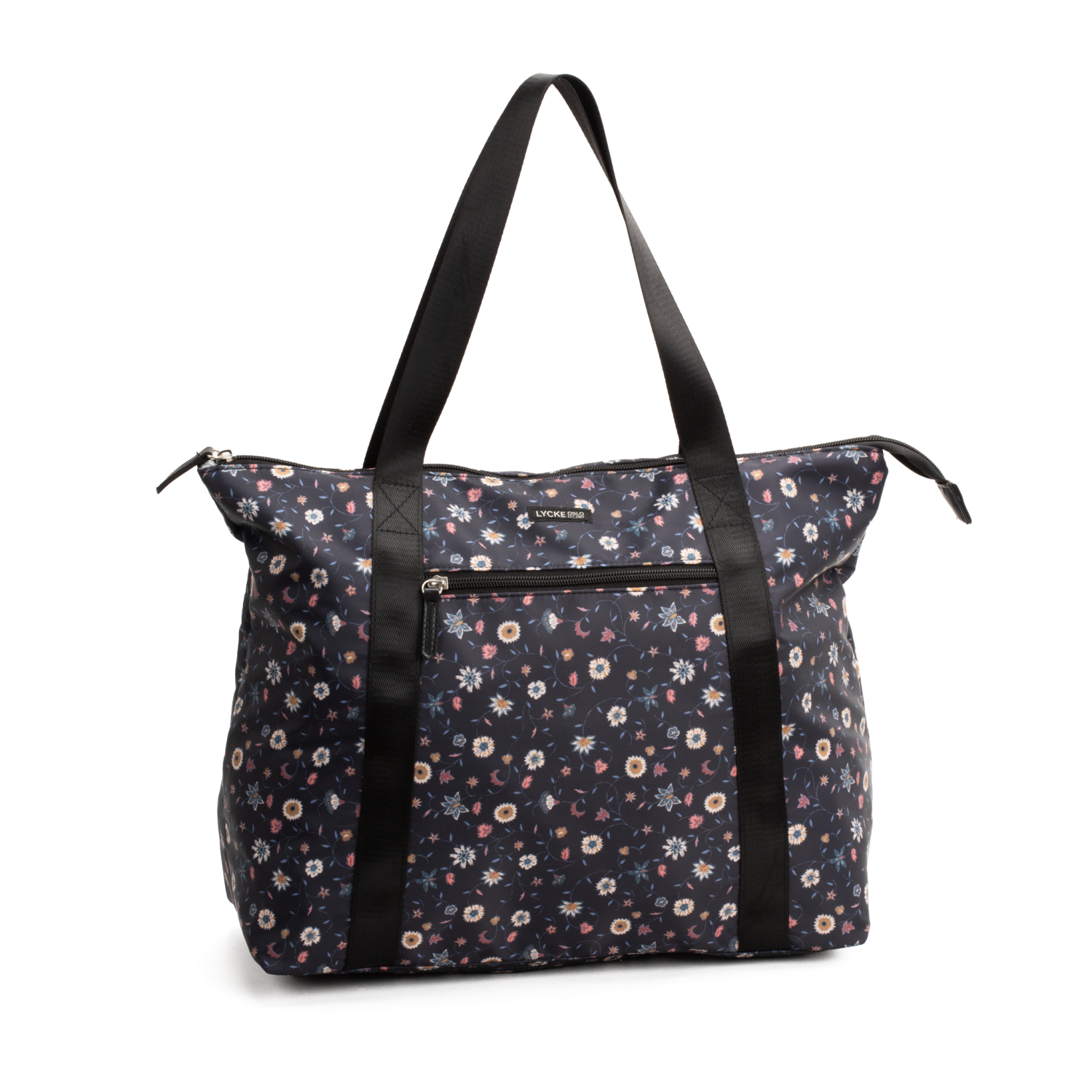 Lycke tote bag HAPPY - svart