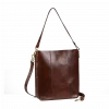 HOUSE of SAJACO Bucket bag i skinn cognac 16"