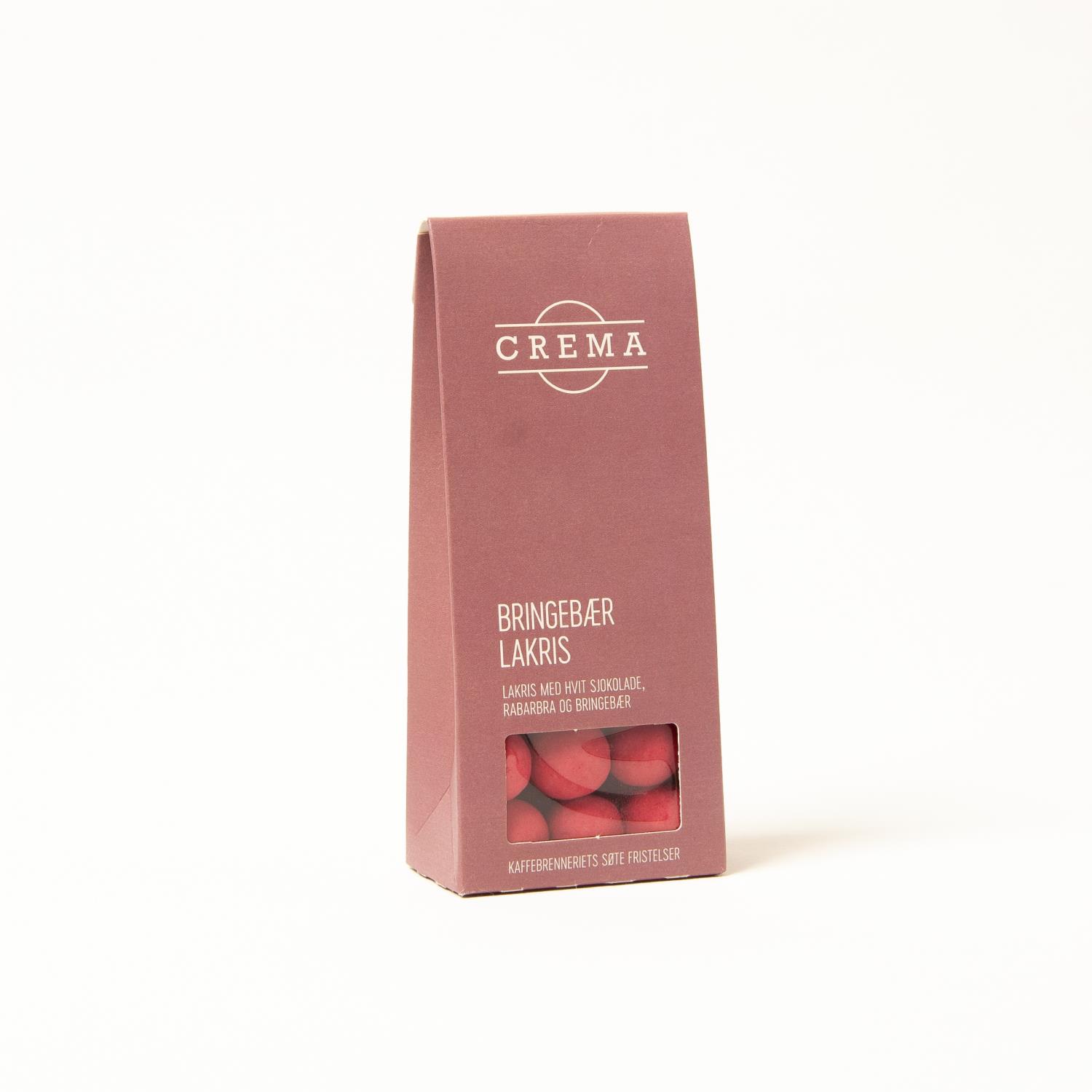 CREMA Bringebær Lakris ,Glutenfri