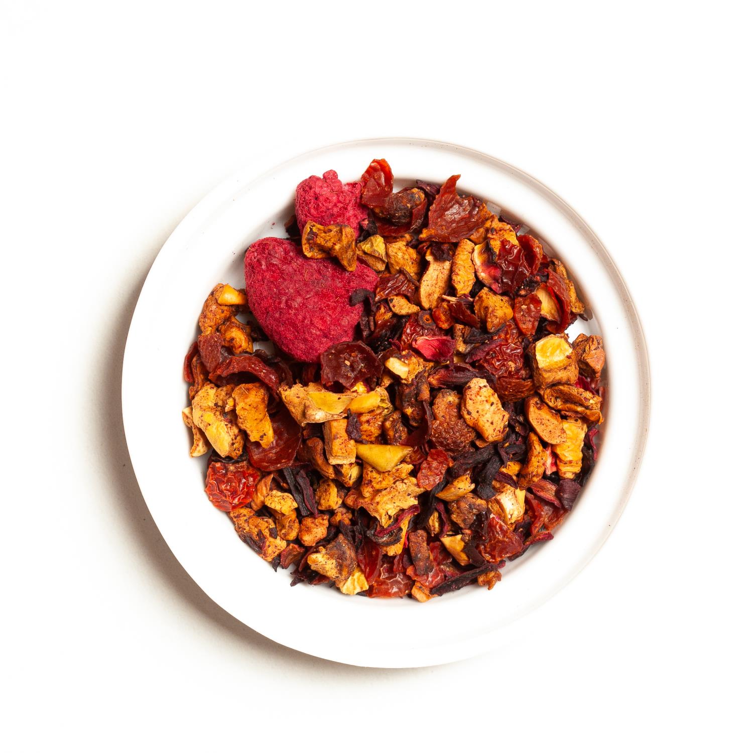 Crema Te løs Bringebær & Eple frukt 125 gr