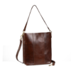 HOUSE of SAJACO Bucket bag i skinn cognac 16"
