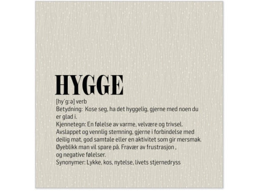 BC Servietter Lunch, HYGGE