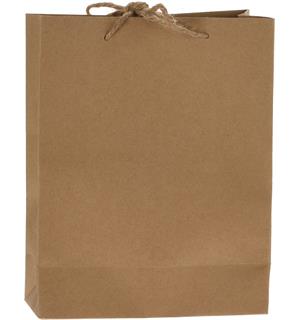 BC Gavepose kraft papir 18x8x23 cm