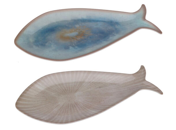 BC Fat fisk melamin blåsjattert 35x18cm