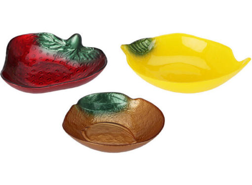 BC Fat skål ass fruktfasong 16x3,5cm Jordbær