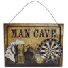 BC Skilt metall Man cave 20x15cm