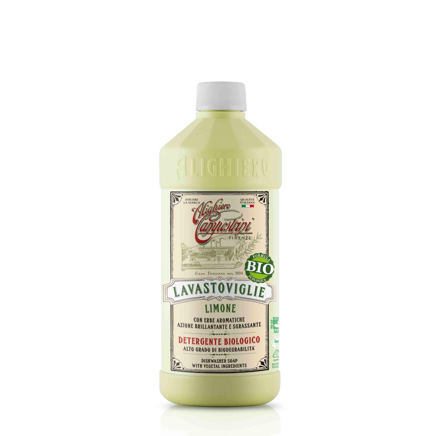 BIO-HUS Oppvaskemiddel & Håndsåpe Lemon & Herbs