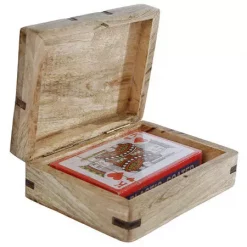 BC Spill Boks til kortstokk mango 12x9x4cm