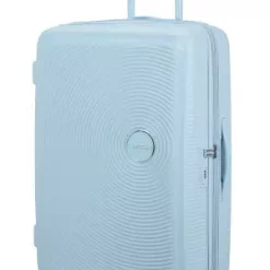 American Tourister SOUNDBOX Spinner 77/28 light blue
