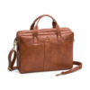 HOUSE of NORDIC PC-Veske i skinn Cognac 15,4"