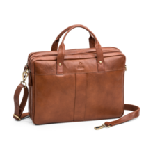 HOUSE of NORDIC PC-Veske i skinn Cognac 15,4"