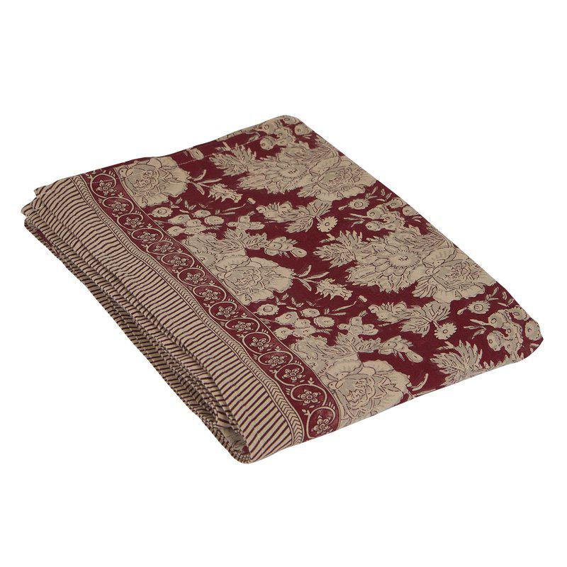 Fondaco SONIA duk 145 x 300 cm burgunderrød