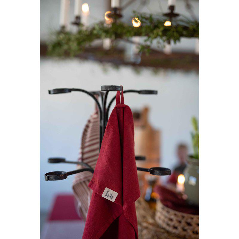 Fondaco VIDE kjøkkenhåndkle rød