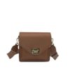 Rosenvinge Dublin clutch med clipslås cognac