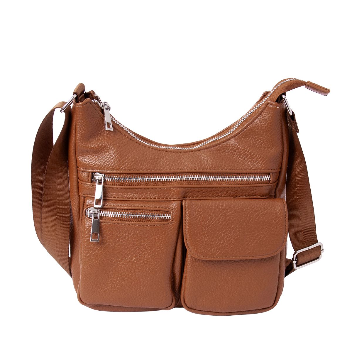 Rosenvinge Grete liten crossveske mørk brun