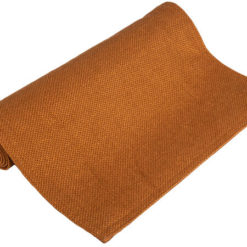 BC løper vevd ensfarget cognac