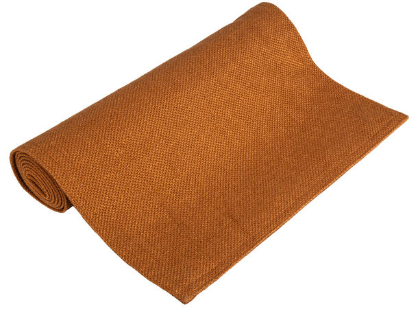 BC løper vevd ensfarget cognac