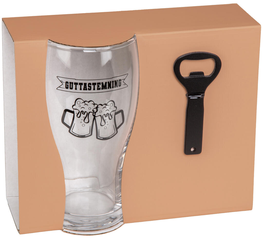 BC ølglass guttastemning