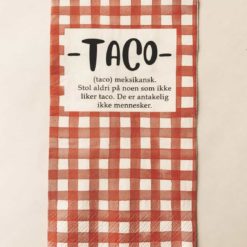 Trend Design Buffet Servietter 33x44 cm Taco