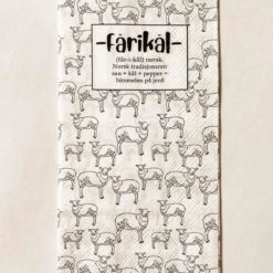 Trend Design Buffet Servietter 33x44 cm Fårikål