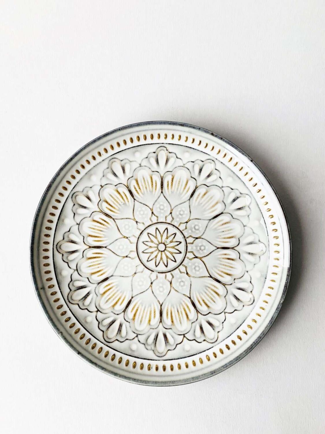 Trend Design Valborg asjett d:20,5cm hvit