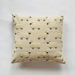 Trend Design Putetrell brodert 50x50cm Sauer lin