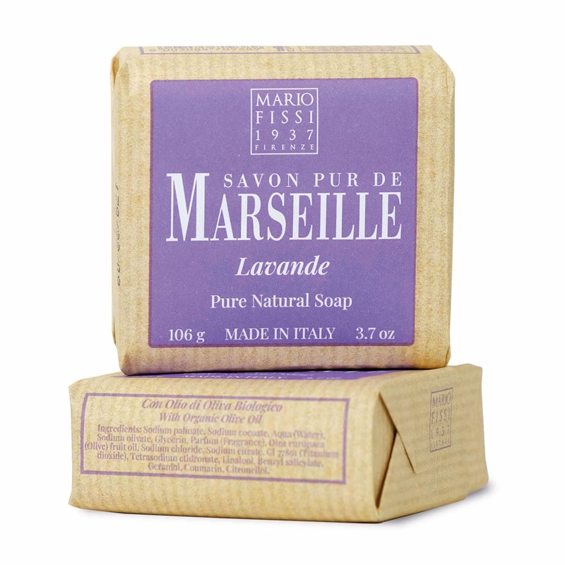 Mario Fissi MARSEILLE Såpestykke Lavendel