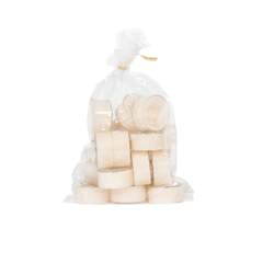 Edelweiss T -Lys i pose 20 stk, Elfenben