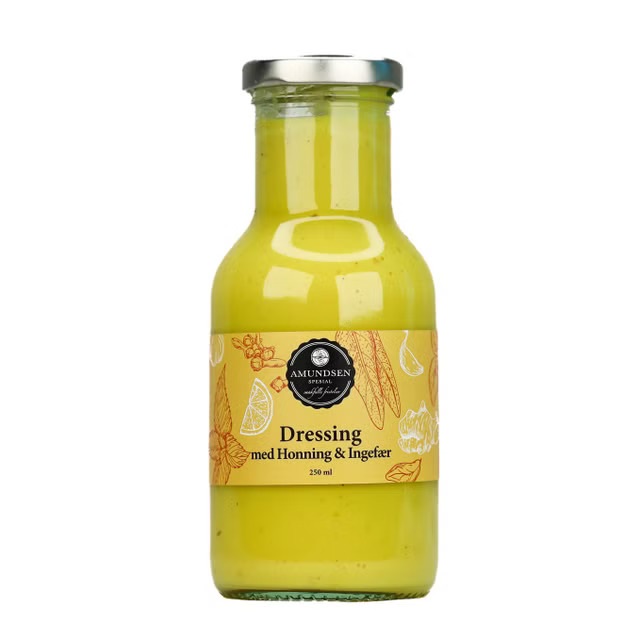 Amundsen Dressing med Honning & Ingefær