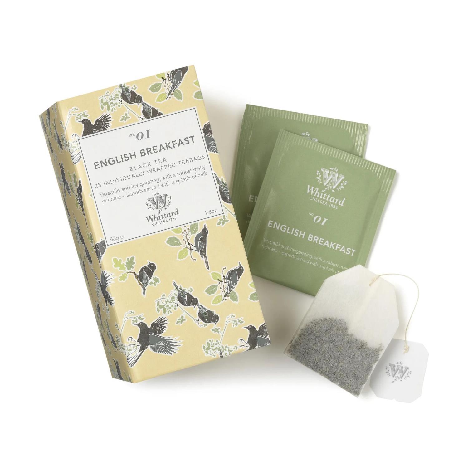 Whittard English Breakfast 25 Teabags