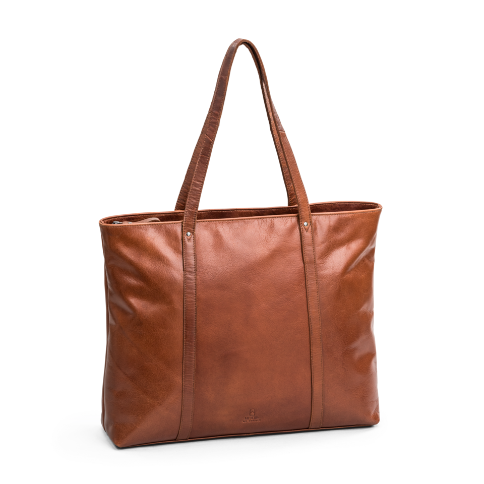 House of Sajaco Skinnveske CLASSIC Hobo Cognac